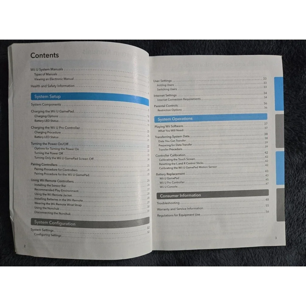 Nintendo WiiU Operations Manual, Quick Start Guides, Hulu flyer
